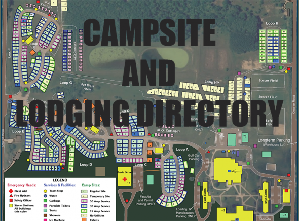 Campsite and Lodging Directory
